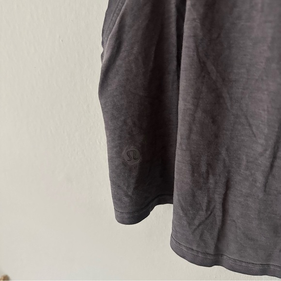 Lululemon Cut Back Crop Tank Wash Grey - Picture 10 of 10